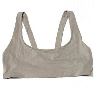 Lululemon Taupe Wundermost Ultra-Soft Nulu Racerback Bralette Size 8